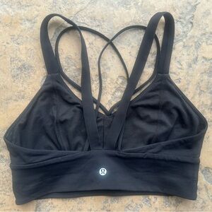 Lululemon bra Free to be Serene long line size 4